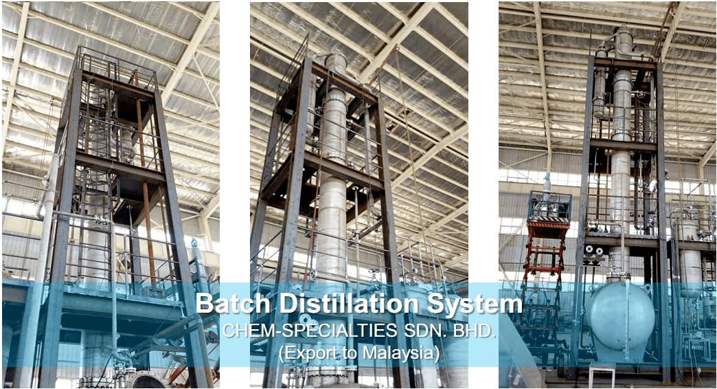 Oil-water Batch Distillation Plant